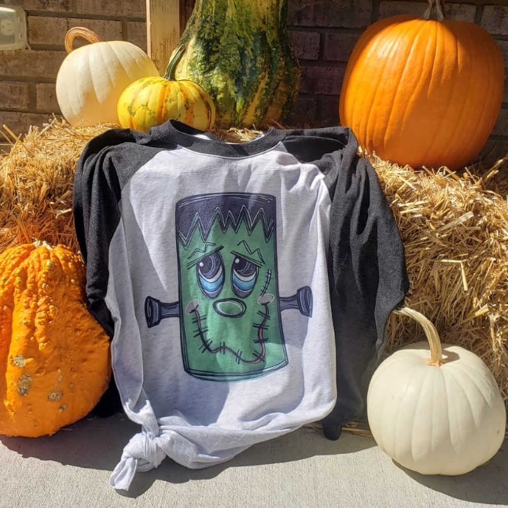 Halloween Raglan🎃 - Picture 2 of 2